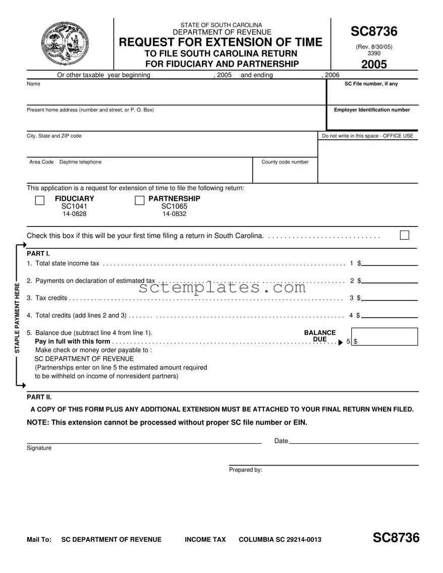Fill Your Sc8736 Template